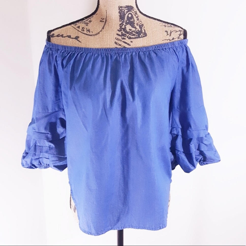 Off Shoulder Blouse - Picture 8 of 8